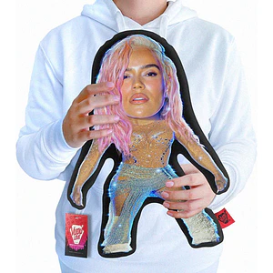 Cojín Karol G “La Bichota Chiquita” 40cm Vudú Love