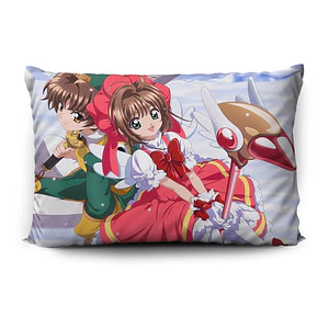Funda De Almohada Sakura Card Captor 70x45cm Vudú Love