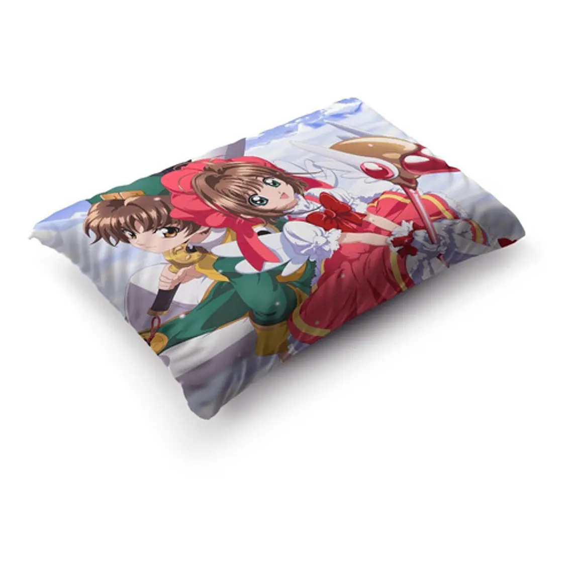 Funda De Almohada Sakura Card Captor 70x45cm Vudú Love 3