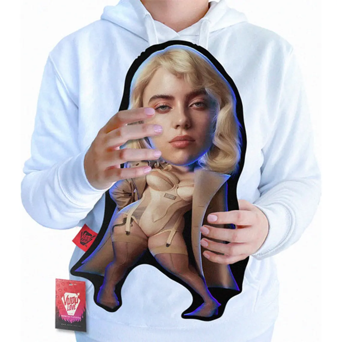 Cojín Billie Eilish Chiquita 40cm Vudú Love 1