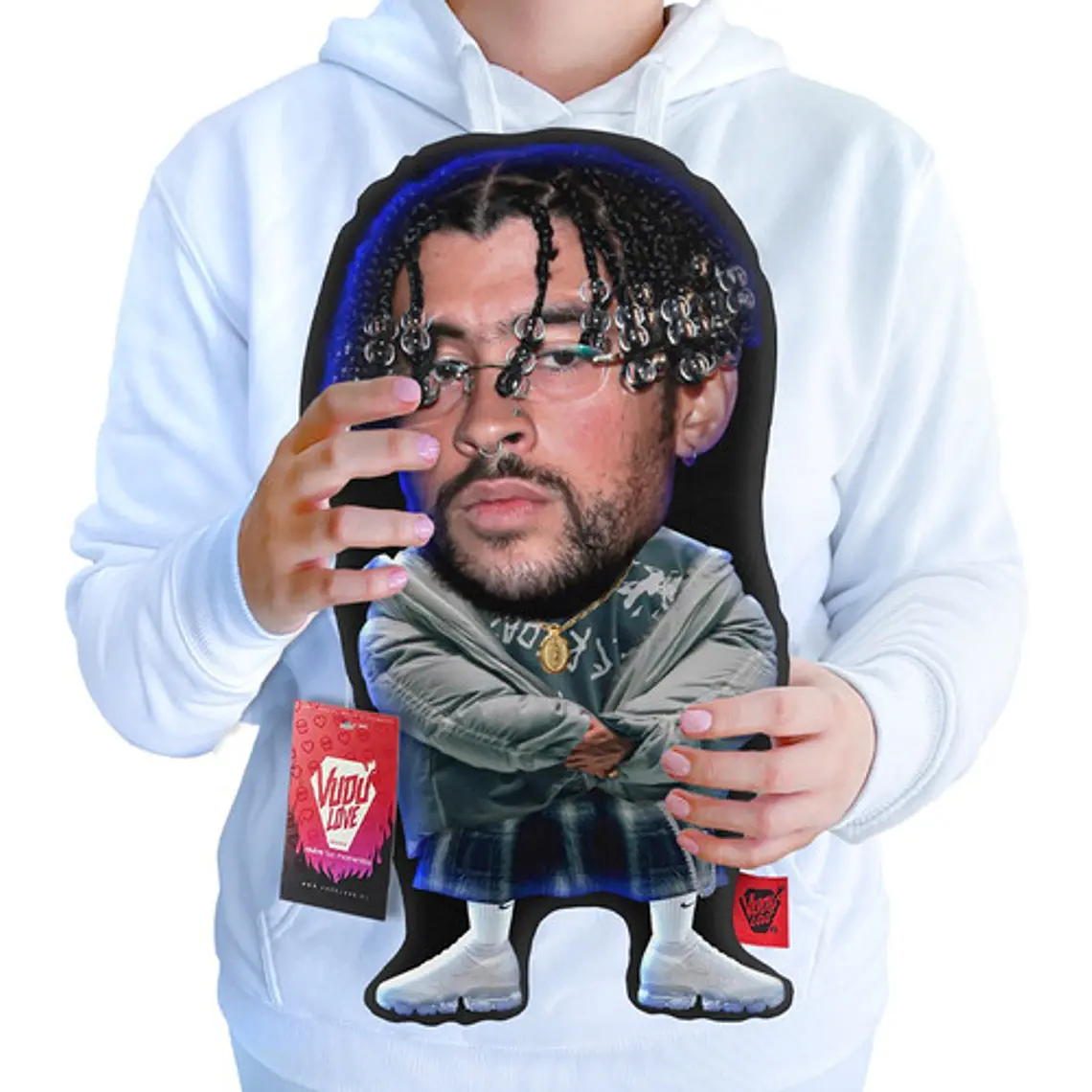 Cojín Bad Bunny Dákiti Chiquito 40cm Vudú Love 1