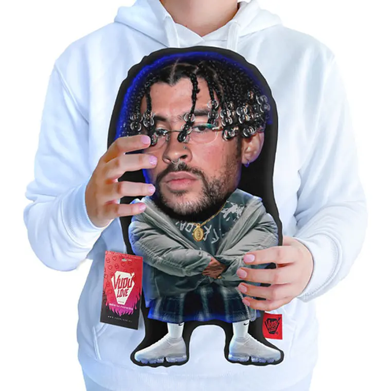 Cojín Bad Bunny Dákiti Chiquito 40cm Vudú Love 1
