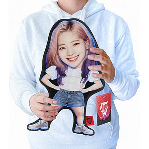 Cojín Peluche Dahyun Twice K-pop Chiquita 40x30cm Vudú Love