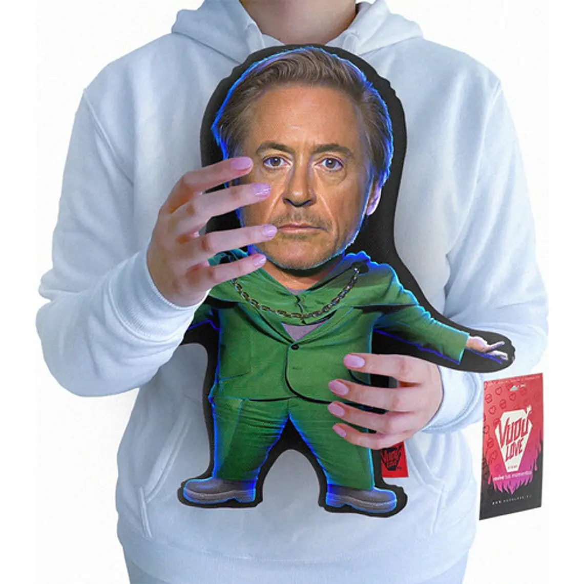 Cojín Robert Downey Jr. Dr. Doom Chiquito 40cm Vudú Love 1