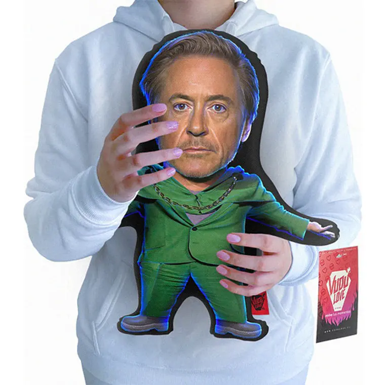 Cojín Robert Downey Jr. Dr. Doom Chiquito 40cm Vudú Love 1