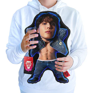Cojín Jungkook Calvin Klein K-pop Chiquito 40cm Vudú Love