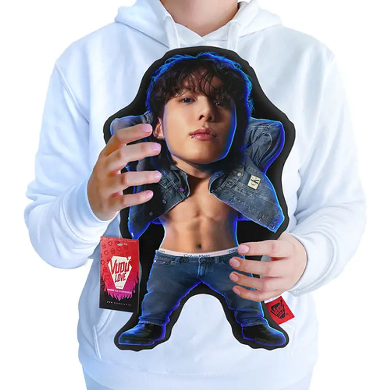 Cojín Jungkook Calvin Klein K-pop Chiquito 40cm Vudú Love 1