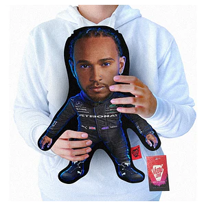 Cojín Lewis Hamilton Chiquito F1 40cm Vudú Love