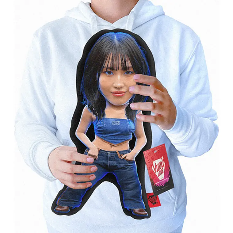 Cojín Peluche Momo Twice K-pop Chiquita 40x30cm Vudú Love 1