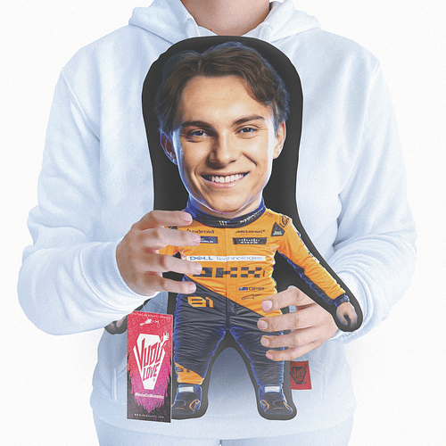 Cojín Oscar Piastri Chiquito F1 40cm Vudú Love