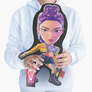 Cojín Guerreras Kpop Rumi Chiquita 40cm Vudú Love