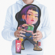 Cojín Guerreras Kpop Zoey Chiquita 40cm Vudú Love- COPIAR