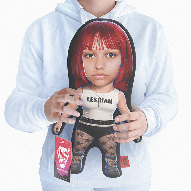 Cojín Akriila Chiquita 40cm Vudú Love