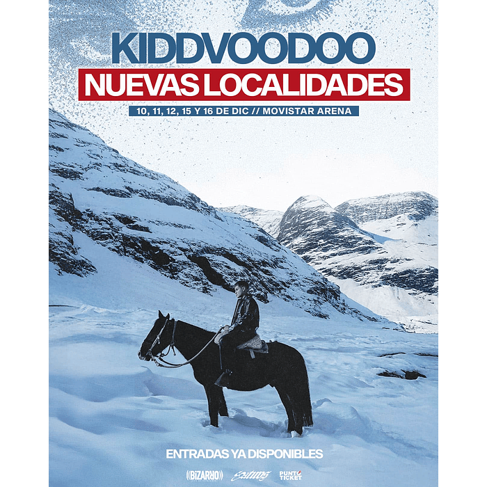 Kidd Voodoo - Movistar Arena- 15 y 16 de Diciembre - 2025 1