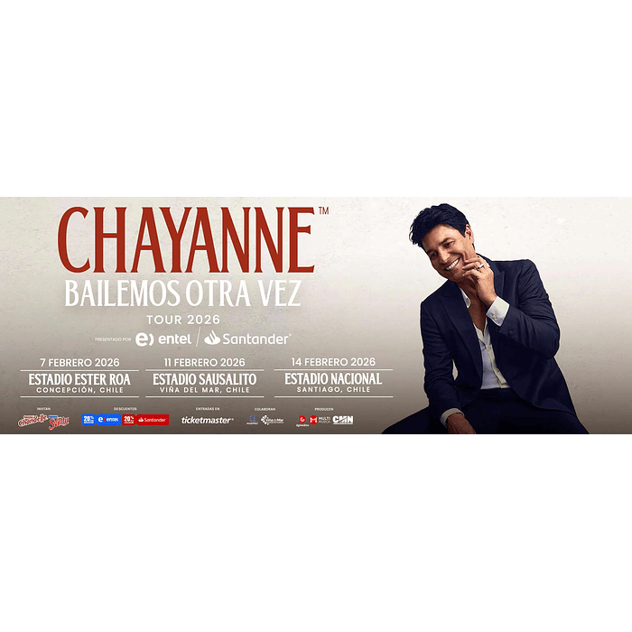 CHAYANNE - Estadio Nacional - 14 de Febrero 2026 1