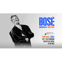 MIGUEL BOSÉ - Movistar Arena - 25 Febrero 2026