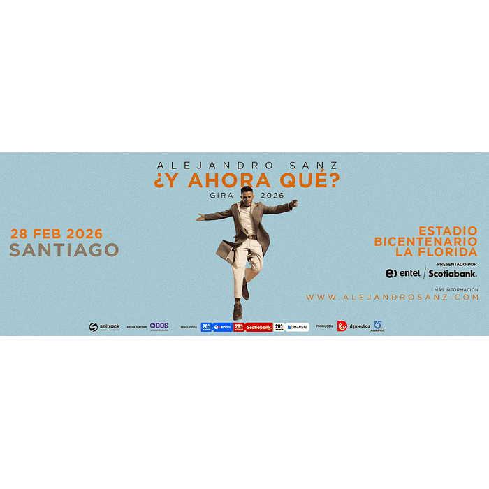 ALEJANDRO SANZ - Estadio Bicentenario - 28 de Febrero 2026 1