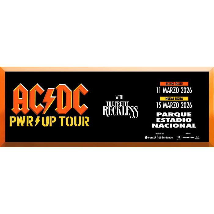 AC/DC - Estadio Nacional - 11 y 15 de Marzo 2026 1