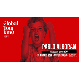 PABLO ALBORÁN - Movistar Arena - 2 y 3 de Marzo 2026