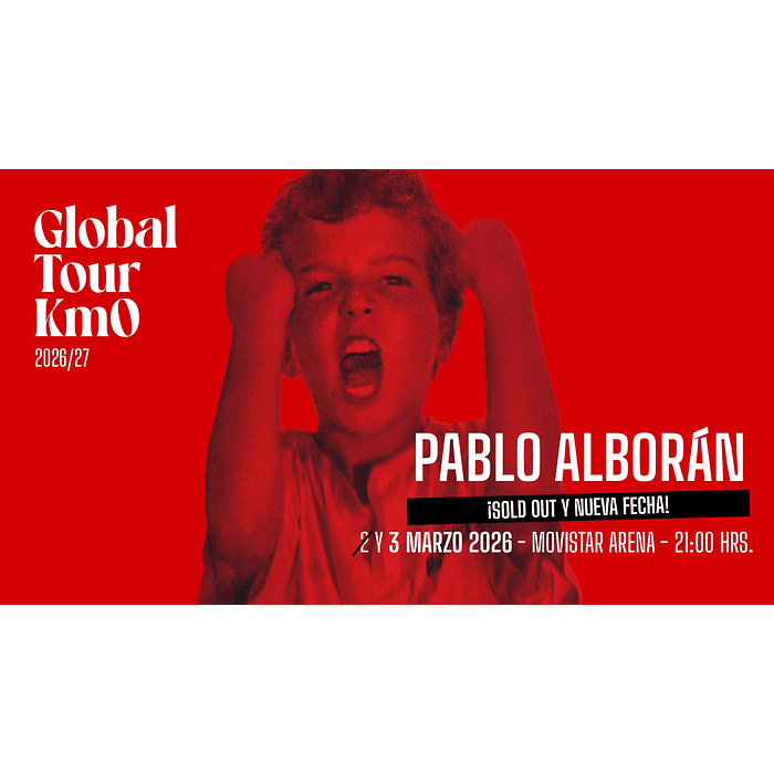 PABLO ALBORÁN - Movistar Arena - 2 y 3 de Marzo 2026 1