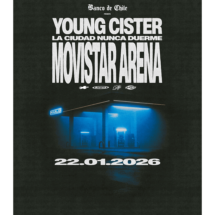 YOUNG CISTER - Movistar Arena - 22 de Enero 2026 1