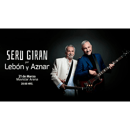 SERU GIRAN - Movistar Arena - 21 de Marzo 2026