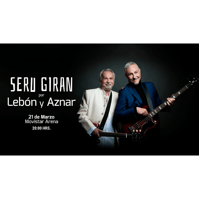 SERU GIRAN - Movistar Arena - 21 de Marzo 2026 1