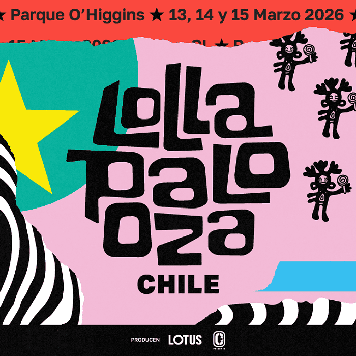 LOLLAPALOOZA CHILE 2026 - Parque O'Higgins - 13, 14 y 15 de Marzo 2026 1