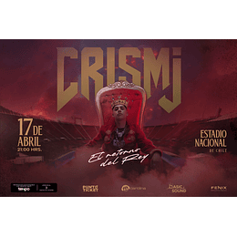 CRIS MJ - Estadio Nacional - 17 de Abril 2026