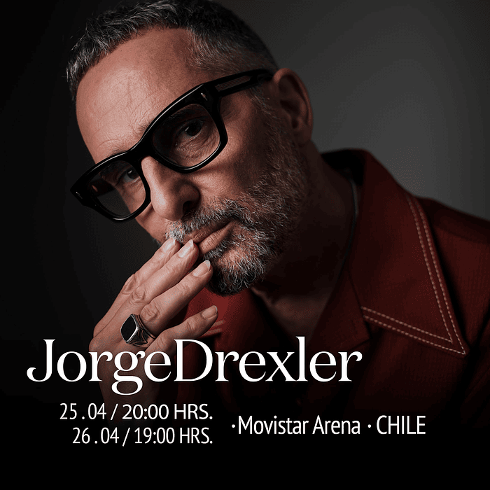 JORGE DREXLER - Movistar Arena - 25 y 26 de Abril 2026 1