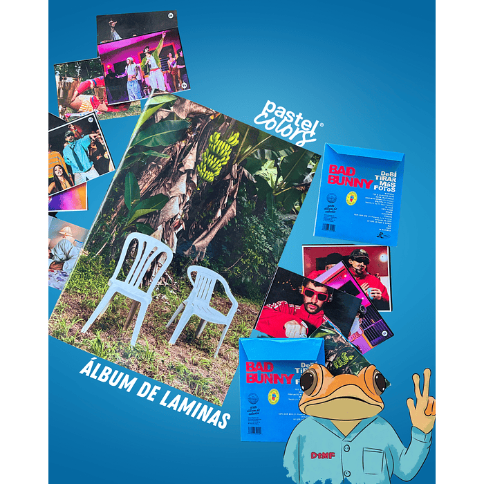 Álbum láminas Bad Bunny 3
