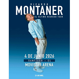 RICARDO MONTANER - Movistar Arena - 4 de Junio 2026