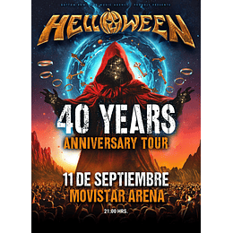 HELLOWEEN - Movistar Arena - 11 de Septiembre 2026