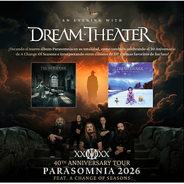 DREAM THEATER - Movistar Arena - 22 de Abril 2026