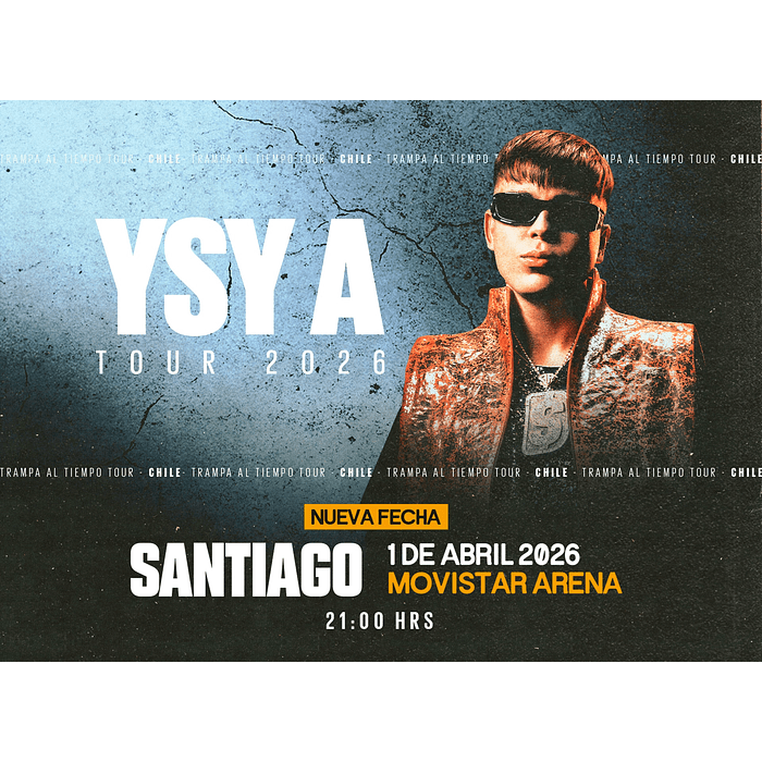 YSY A - Movistar Arena - 1 de Abril 2026 1