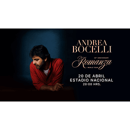ANDREA BOCELLI - Estadio Nacional - 20 de Abril 2026