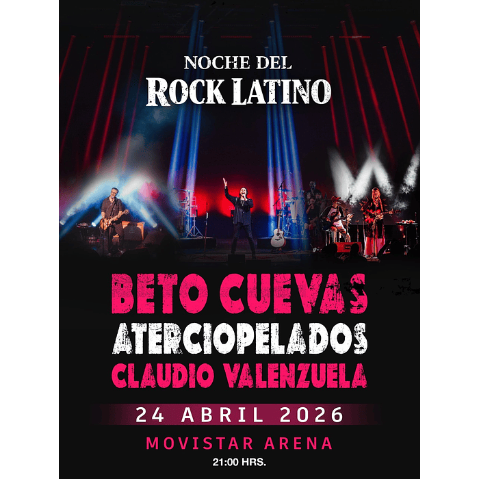 BETO CUEVAS Y ATERCIOPELADOS - Movistar Arena - 24 de Abril 2026 1
