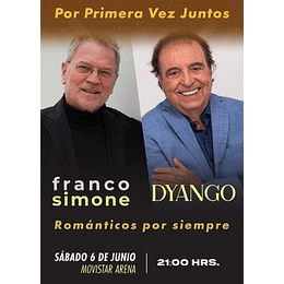 FRANCO SIMONE Y DYANGO - Movistar Arena - 6 de Junio 2026