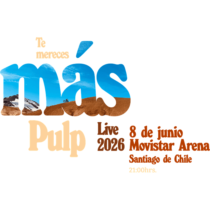PULP - Movistar Arena - 8 de Junio 2026 1