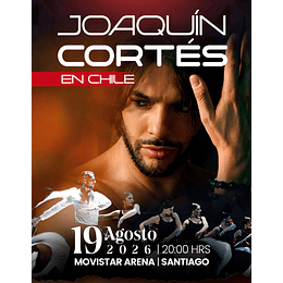 JOAQUIN CORTES - Movistar Arena -19 de Agosto 2026