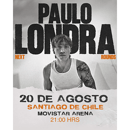 PAULO LONDRA - Movistar Arena - 20 de Agosto 2026