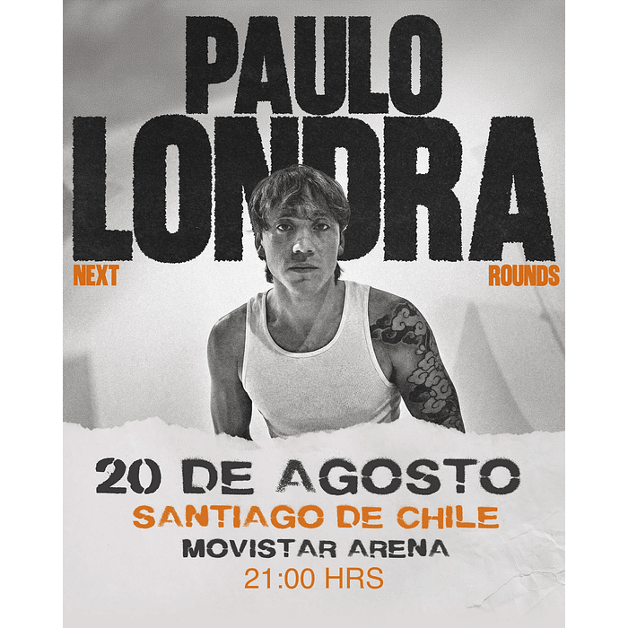PAULO LONDRA - Movistar Arena - 20 de Agosto 2026 1