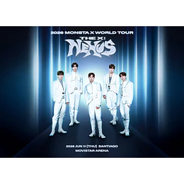 2026 MONSTA X WORLD TOUR THE X: NEXT TOUR - Movistar Arena - 11 de Junio 2026