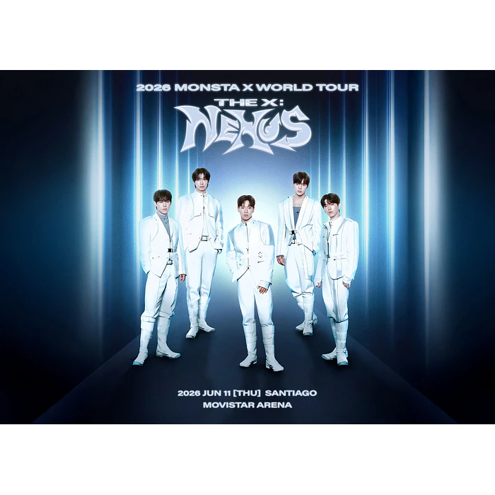 2026 MONSTA X WORLD TOUR THE X: NEXT TOUR - Movistar Arena - 11 de Junio 2026 1