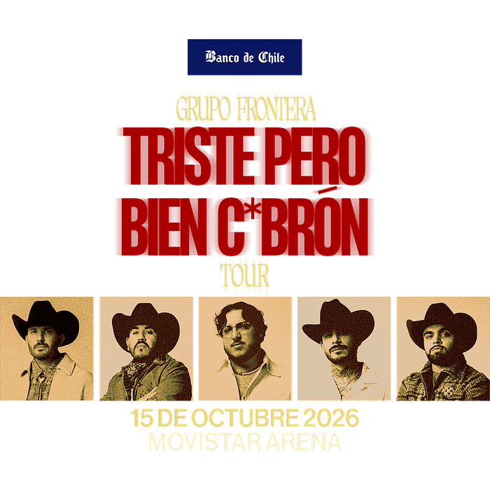 GRUPO FRONTERA - Movistar Arena 15 de Octubre 2026 1