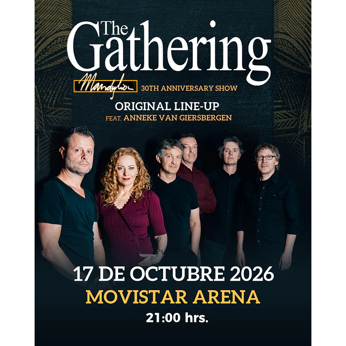 THE GATHERING - Movistar Arena 17 de Octubre 2026 1