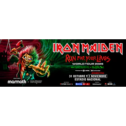 IRON MAIDEN - Estadio Nacional - 31 de Octubre 2026