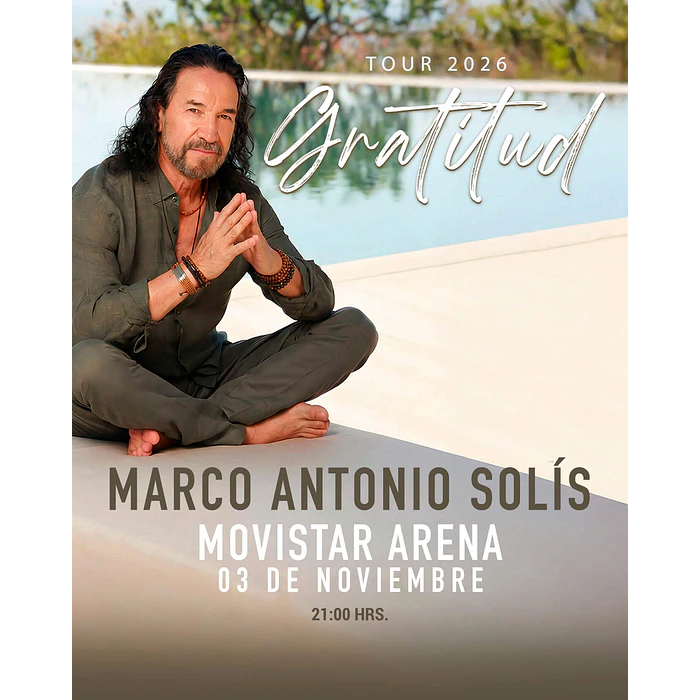 MARCO ANTONIO SOLIS - Movistar Arena - 3 de noviembre 2026 1