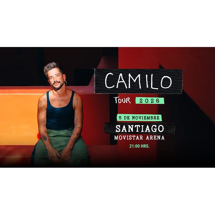 CAMILO - Movistar Arena - 5 de noviembre 2026 1