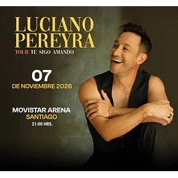LUCIANO PEREYRA - Movistar Arena - 7 de noviembre 2026